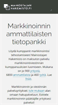 Mobile Screenshot of mainostajanhakemisto.fi